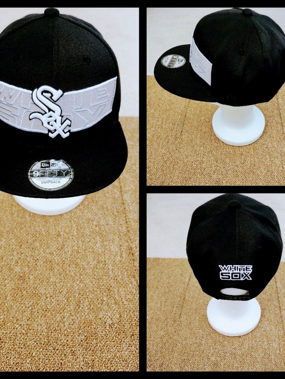 CHICAGO WHITE SOX MLB BASEBALL SNAPBACK HAT.